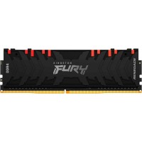 Оперативная память 8 Gb 4000 MHz Kingston FURY  Renegade RGB XMP Black (KF440C19RBA/8)