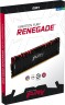 Оперативная память 8 Gb 4000 MHz Kingston FURY  Renegade RGB XMP Black (KF440C19RBA/8)