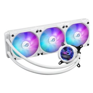 Система жидкостного охлаждения для процессора ASUS ROG STRIX LC III 360 ARGB White (90RC00T2-M0UAY0)