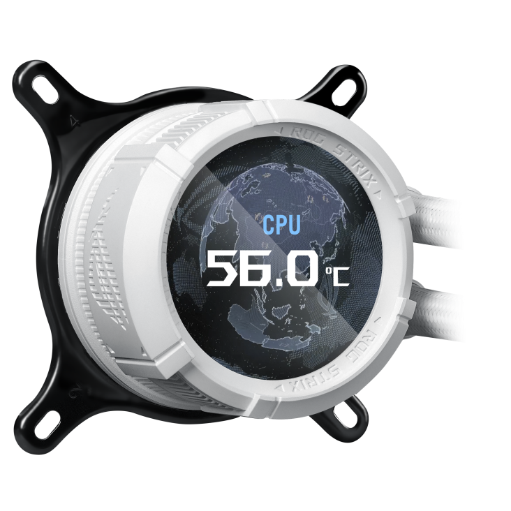 Система жидкостного охлаждения для процессора ASUS ROG STRIX LC III 360 ARGB White (90RC00T2-M0UAY0)