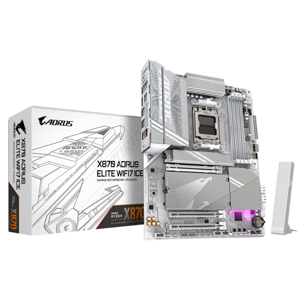 Материнская плата Gigabyte X870 AORUS ELITE WIFI7 ICE