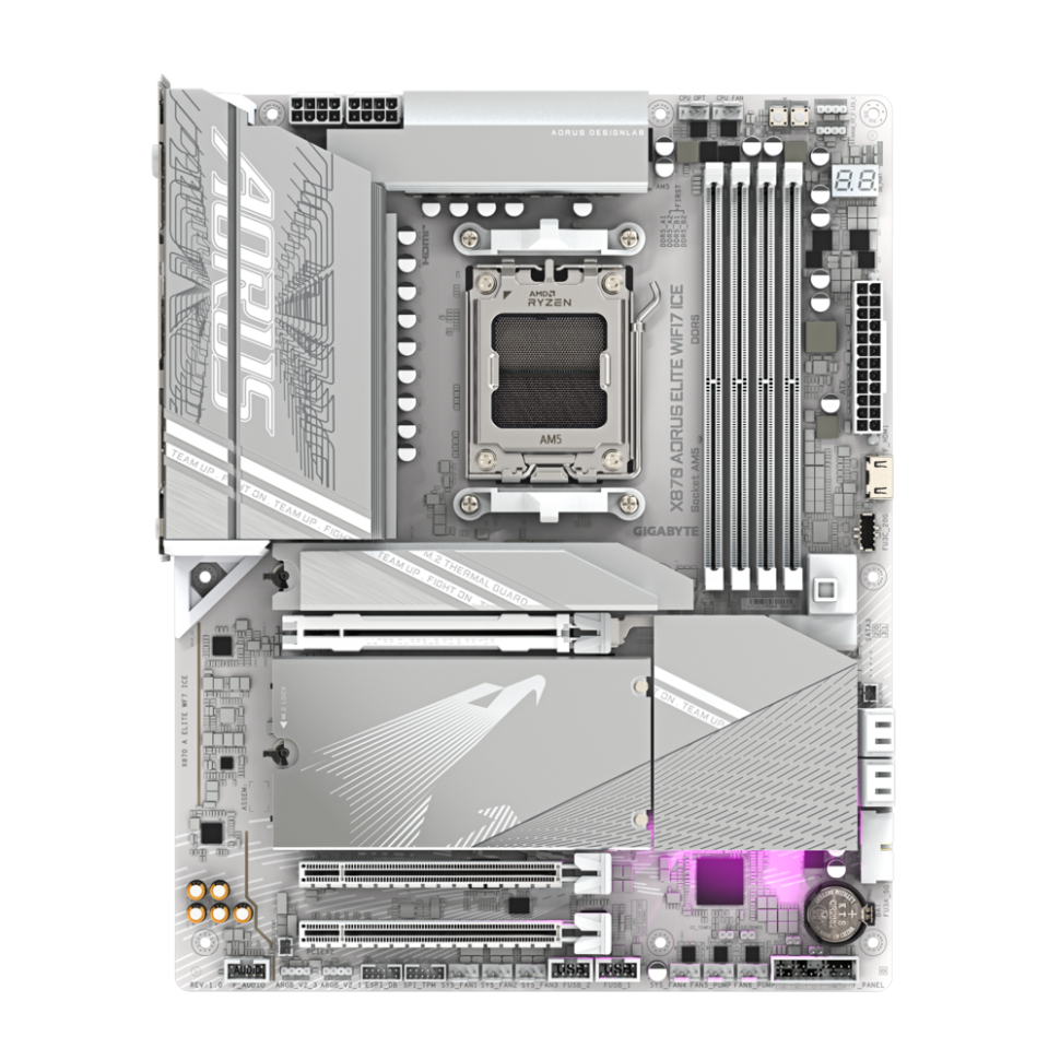 Материнская плата Gigabyte X870 AORUS ELITE WIFI7 ICE