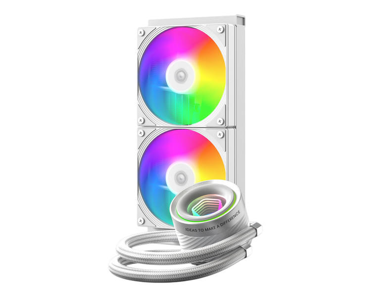 Система жидкостного охлаждения для процессора ID-COOLING FX240 INF ARGB White