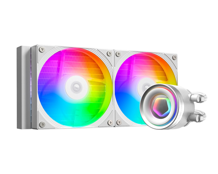 Система жидкостного охлаждения для процессора ID-COOLING FX240 INF ARGB White