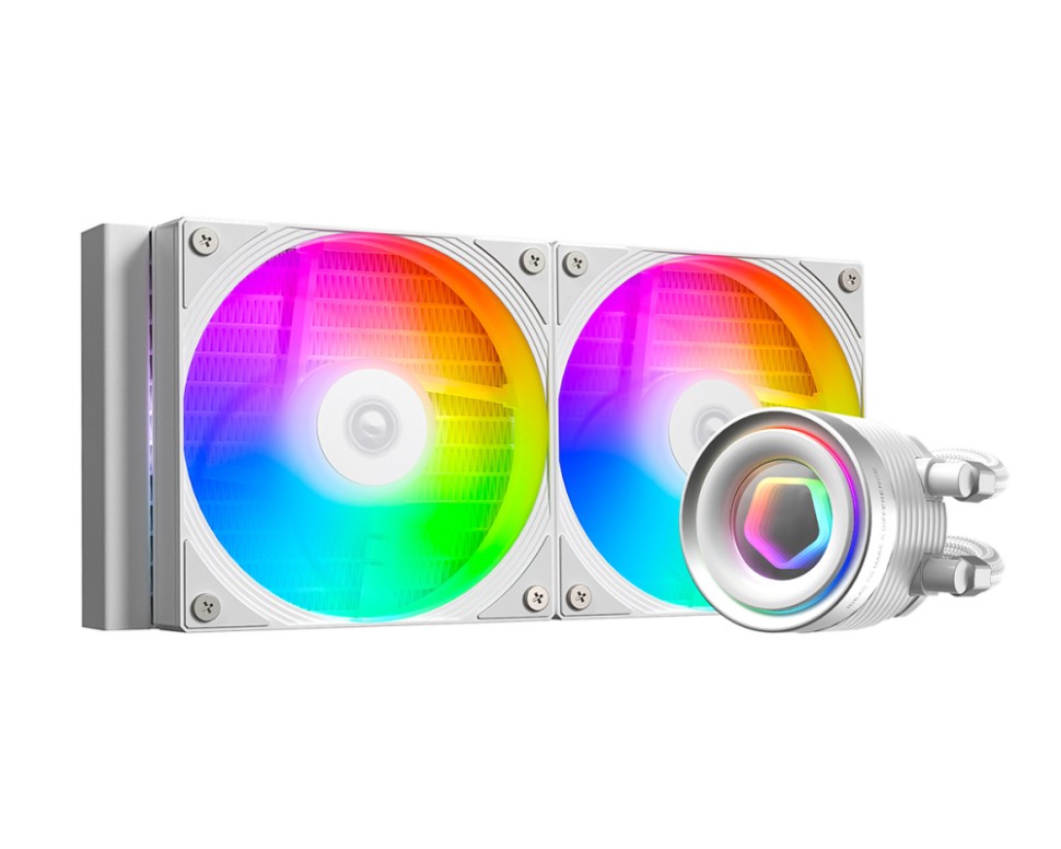 Система жидкостного охлаждения для процессора ID-COOLING FX240 INF ARGB White