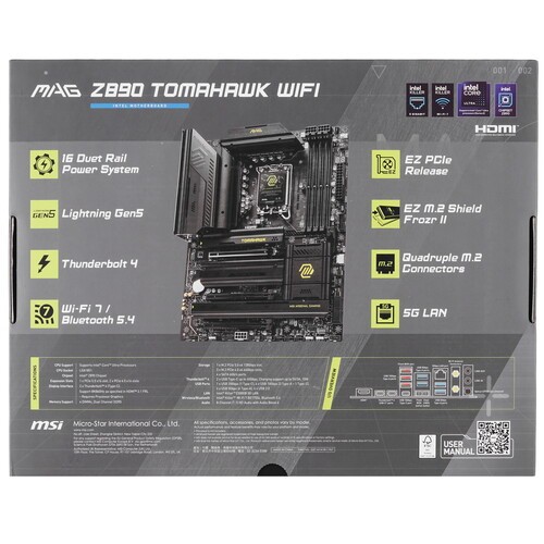 Материнская плата MSI MAG Z890 TOMAHAWK WIFI