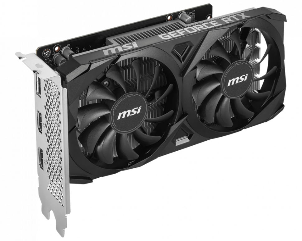 Видеокарта MSI (RTX 3050 VENTUS 2X E 6G OC) GeForce RTX 3050 6GB VENTUS 2X E OC