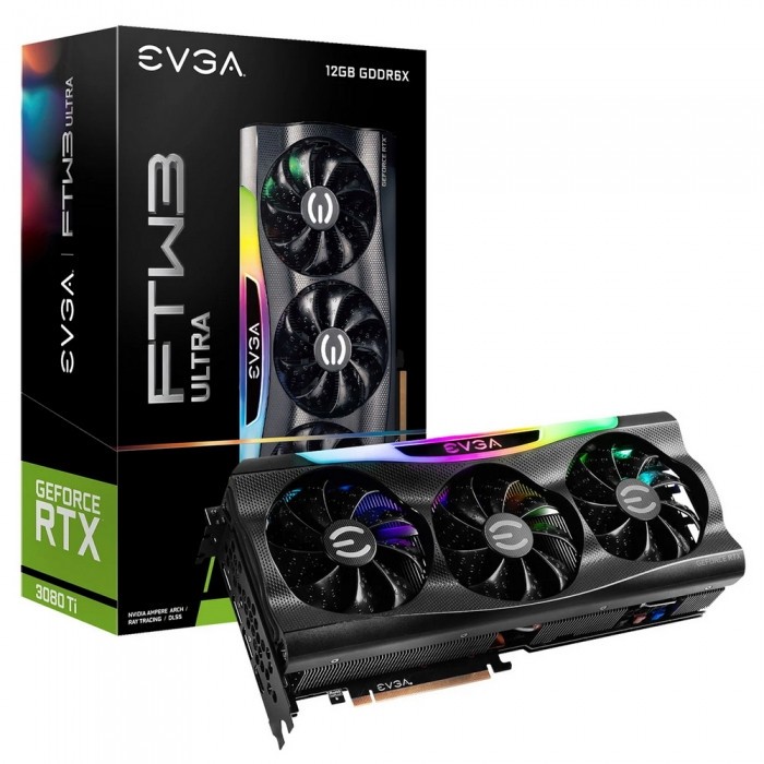 Видеокарта EVGA (12G-P5-3967-KR) GeForce RTX 3080 Ti 12Gb FTW3 Ultra