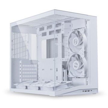 Компьютерный корпус Lian Li O11 Dynamic Mini V2 Flow TG White (G99.O11DMIV2FW.R0)