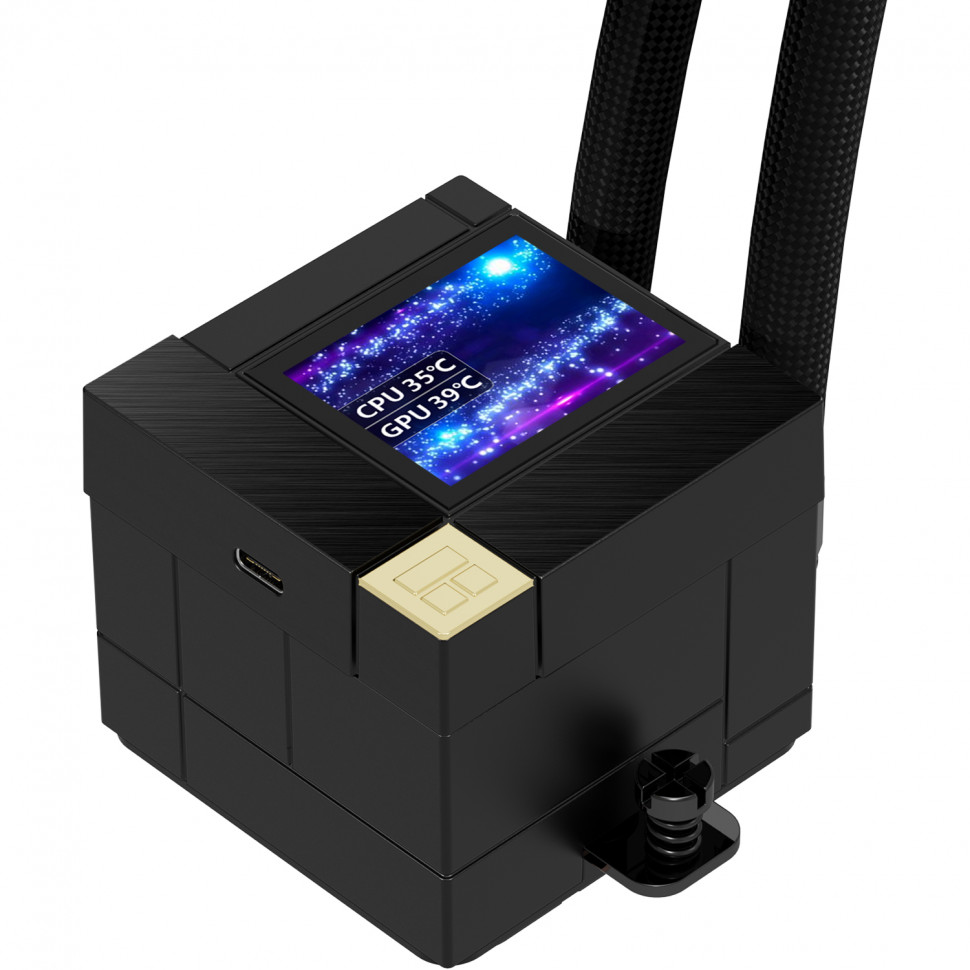 Система жидкостного охлаждения для процессора Thermalright Core Matrix 360 Vision ARGB Black (TRCM360VAB)