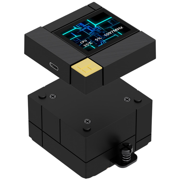 Система жидкостного охлаждения для процессора Thermalright Core Matrix 360 Vision ARGB Black (TRCM360VAB)