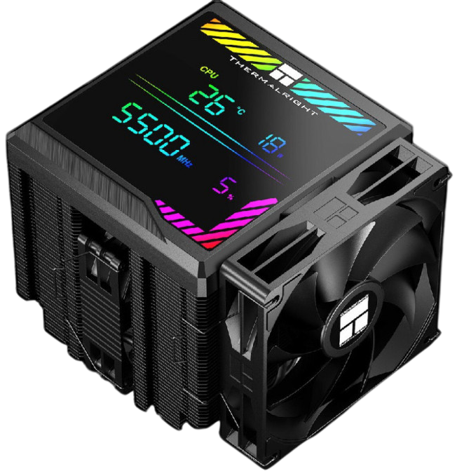 Кулер для процессора Thermalright Peerless Assassin 140 Digital Black (TRPA140DB)