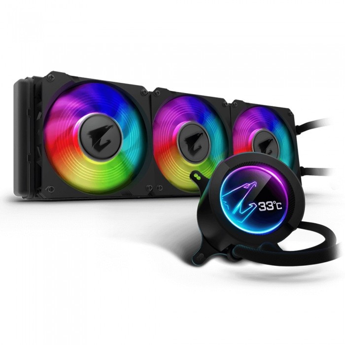 Система жидкостного охлаждения для процессора Gigabyte AORUS WATERFORCE X 360 GP-AWATERFORCEX360 ARGB