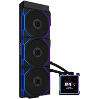 Система жидкостного охлаждения для процессора Lian Li HydroShift II LCD-S 360TL (GHS2LCDS36TB) Black (G89.GHS2LCDS36TB.R0)