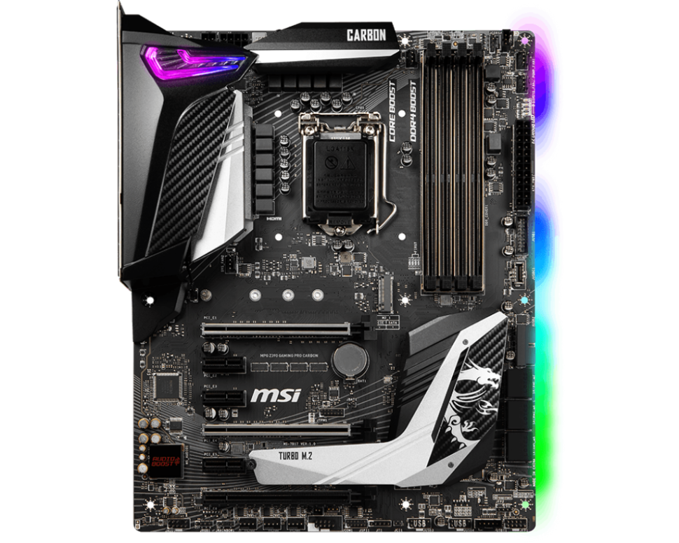 Материнская плата MSI MPG Z390 GAMING PRO CARBON