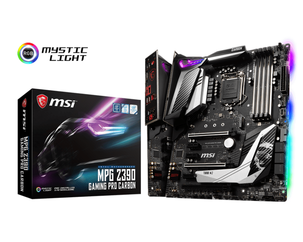 Материнская плата MSI MPG Z390 GAMING PRO CARBON