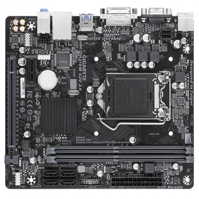 Материнская плата GIGABYTE H310M S2V 2.0