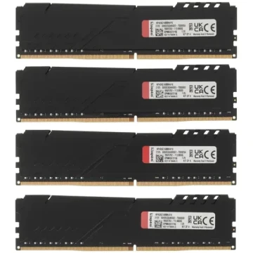 Оперативная память 16 Gb 2666 MHz Kingston FURY Beast Black (KF426C16BBK4/16)