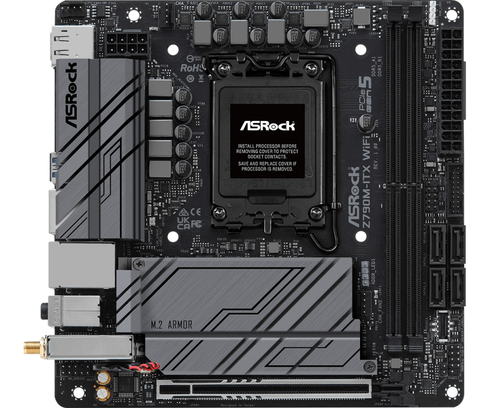 Материнская плата AsRock Z790M-ITX WIFI