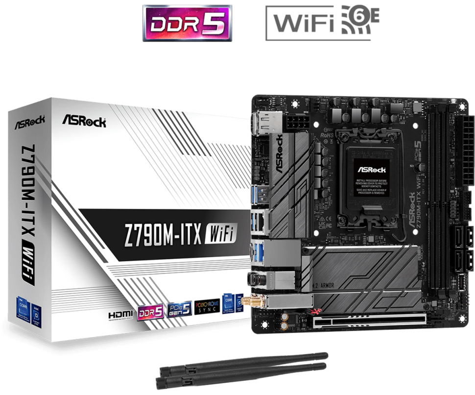 Материнская плата AsRock Z790M-ITX WIFI