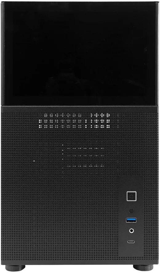 Компьютерный корпус 1STPLAYER MIKU Mi6 EV LCD display Black (Mi6-EV-BK)
