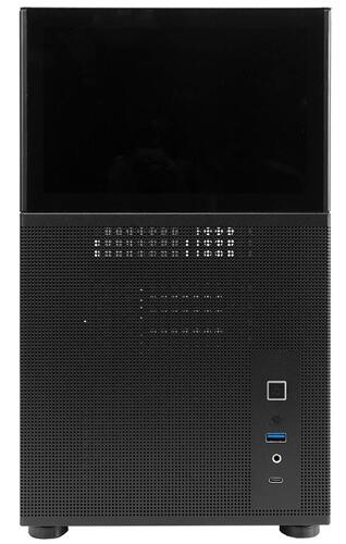 Компьютерный корпус 1STPLAYER MIKU Mi6 EV LCD display Black (Mi6-EV-BK)