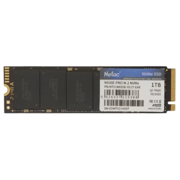Твердотельный накопитель NETAC 1000 Gb (NT01N930E-001T-E4X)