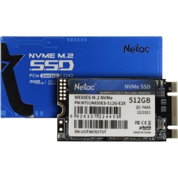 Твердотельный накопитель NETAC 512 Gb (NT01N930ES-512G-E2X)