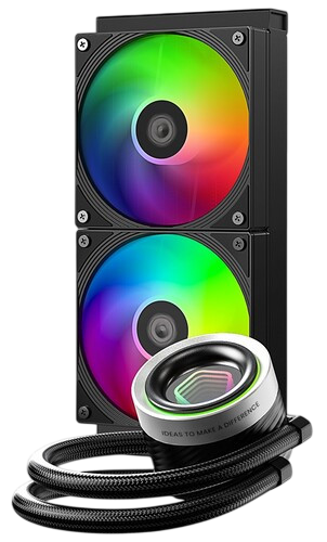 Система жидкостного охлаждения для процессора ID-COOLING FX240 INF ARGB Black