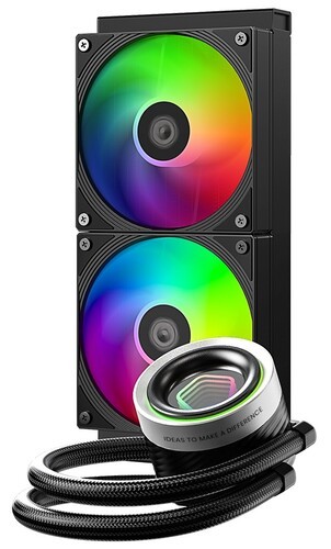 Система жидкостного охлаждения для процессора ID-COOLING FX240 INF ARGB Black