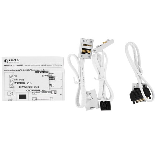 Комплект вентиляторов для корпуса Lian Li UNI FAN TL LED 120 ARGB White (G99.12TL3W.R0)