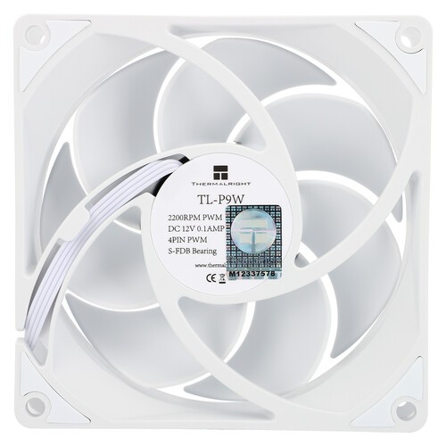 Вентилятор для корпуса Thermalright TL-P9W-S ARGB White (TRTLP9WS)