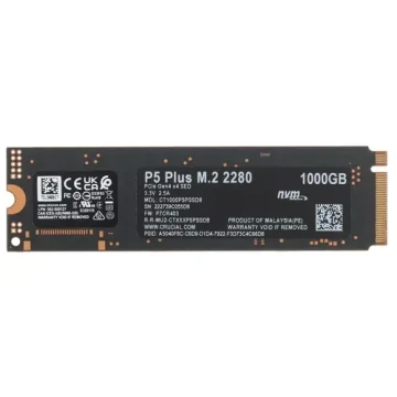 Твердотельный накопитель CRUCIAL 1000 Gb P5 Plus CT1000P5PSSD8