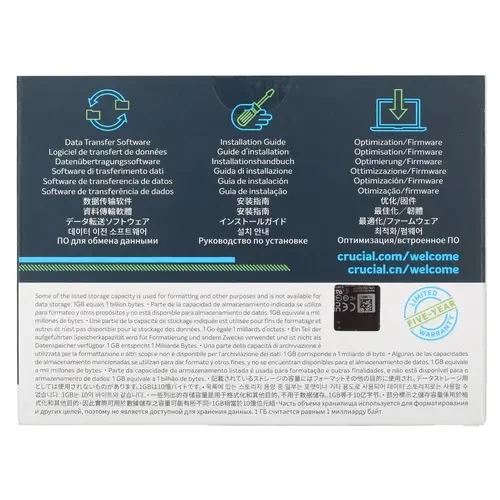 Твердотельный накопитель CRUCIAL 1000 Gb P5 Plus CT1000P5PSSD8