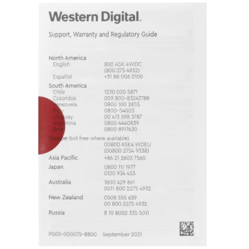 Твердотельный накопитель Western Digital 500 Gb Red (WDS500G1R0A)