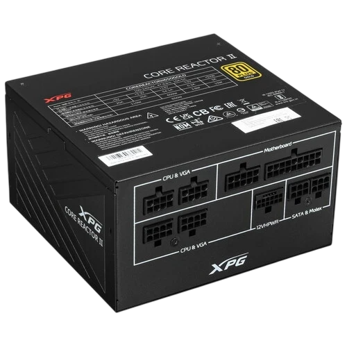 Блок питания ADATA XPG 650W CORE REACTOR II (COREREACTORII650G-BKCEU) 16 Pin (PCIe 5.0 Connector Cable Details)