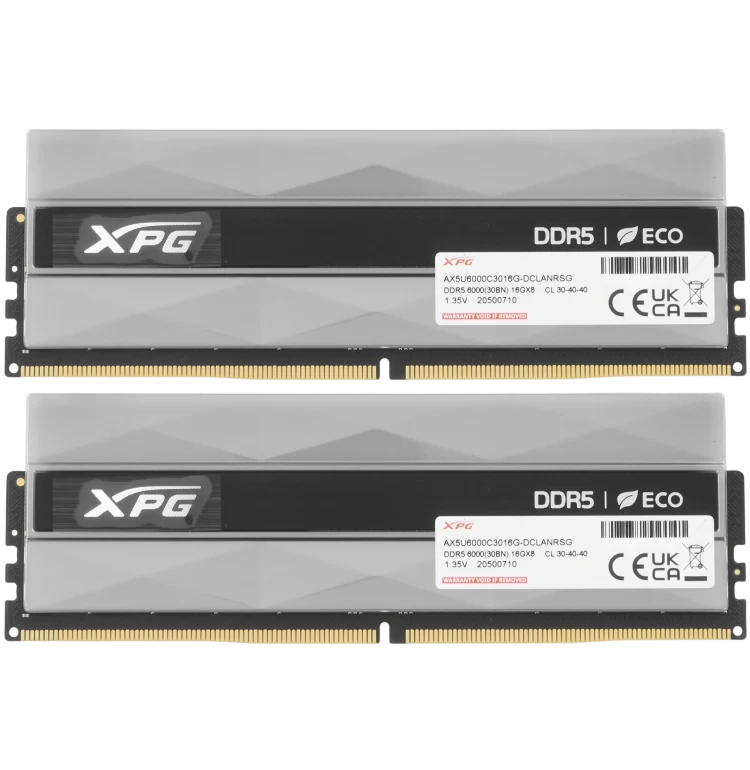 Оперативная память 32 Gb 6000 MHz ADATA XPG LANCER Neon RGB (AX5U6000C3016G-DCLANRSG)