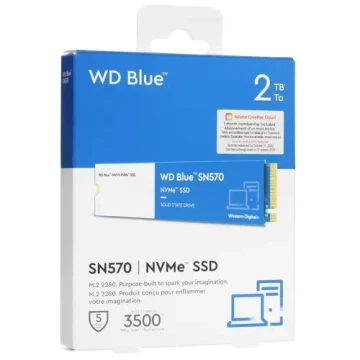 Твердотельный накопитель Western Digital 2000 Gb SN570 Blue WDS200T3B0C
