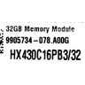Оперативная память 32 Gb 3000 MHz Kingston HYPERX PREDATOR (HX430C16PB3/32)