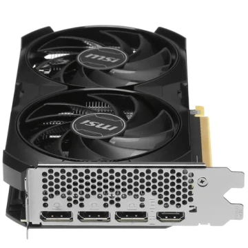Видеокарта MSI (RTX 4060 Ti VENTUS 2X BLACK 8G OC) GeForce RTX 4060 Ti 8GB VENTUS 2X BLACK OC BULK