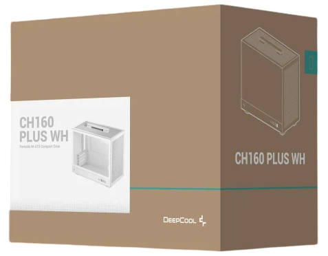 Компьютерный корпус Deepcool CH160 PLUS WH