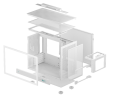 Компьютерный корпус Deepcool CH160 PLUS WH