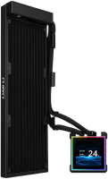 Система жидкостного охлаждения для процессора Lian Li HydroShift II LCD-S 360N (GHS2LCDS36NB) Black (G89.GHS2LCDS36NB.R0)