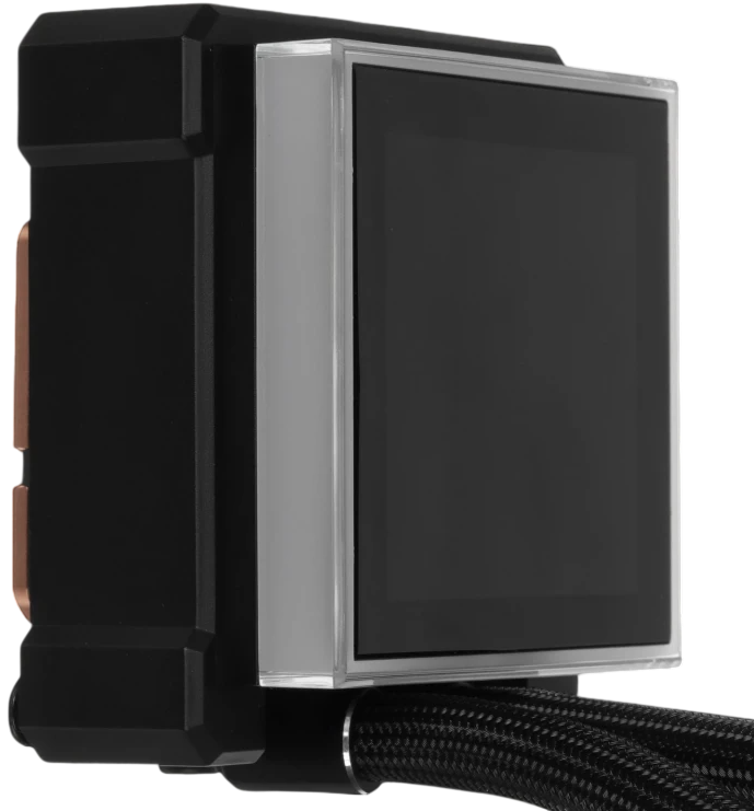 Система жидкостного охлаждения для процессора Lian Li HydroShift II LCD-S 360N (GHS2LCDS36NB) Black (G89.GHS2LCDS36NB.R0)