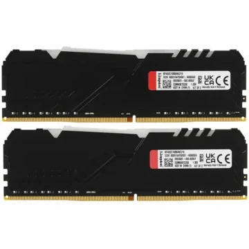 Оперативная память 16 Gb 3200 MHz Kingston FURY Beast RGB (KF432C16BBAK2/16)