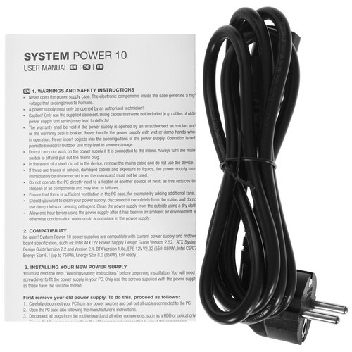 Блок питания Be Quiet! 650W SYSTEM POWER 10 BN328