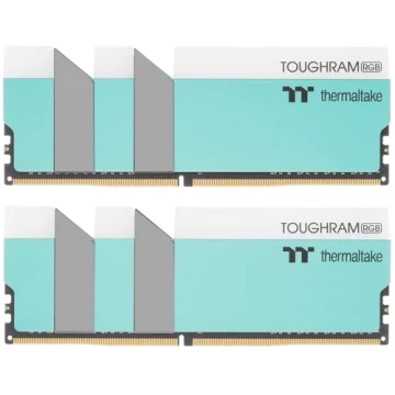 Оперативная память 16 Gb 3600 MHz Thermaltake TOUGHRAM TURQUOISE RGB (RG27D408GX2-3600C18A)