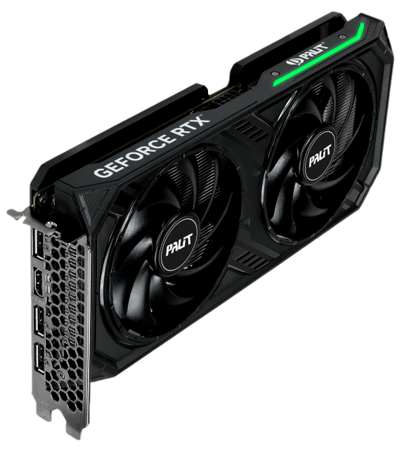 Видеокарта Palit (NE64060T19P1-1070D) GeForce RTX 4060 8GB DUAL OC