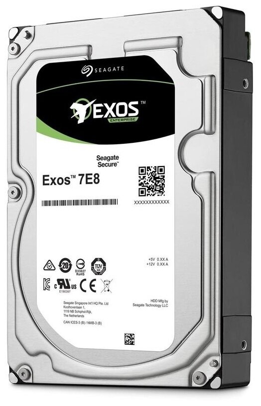 Жесткий диск Seagate 4000 Gb EXOS 7E8 ST4000NM000A