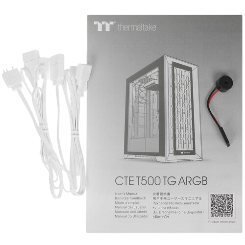 Компьютерный корпус Thermaltake CTE T500 TG ARGB Snow (CA-1X8-00F6WN-01)